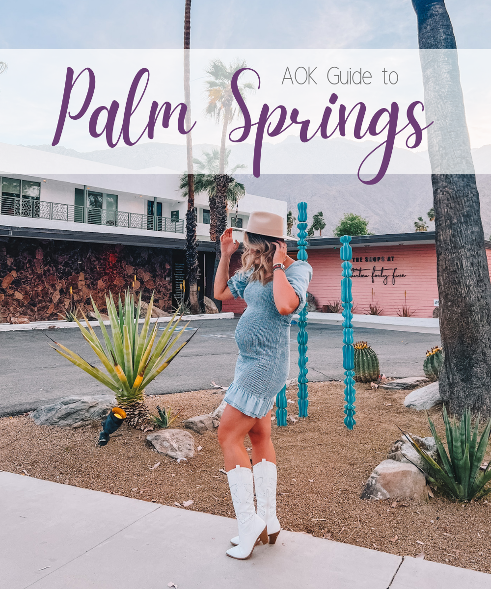 travel blogger Amanda's OK shares her guide to Palm Springs