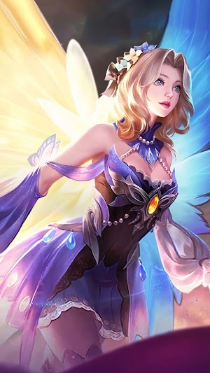 Lunox Butterfly Seraphim - Mobile Legends [ Live Wallpaper]