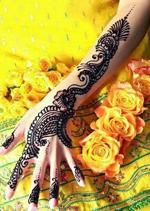 New Mehandi (Henna) Design Collection 2014 For EID