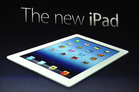 The new iPad's Multi-touch touch Screen - iPad Color