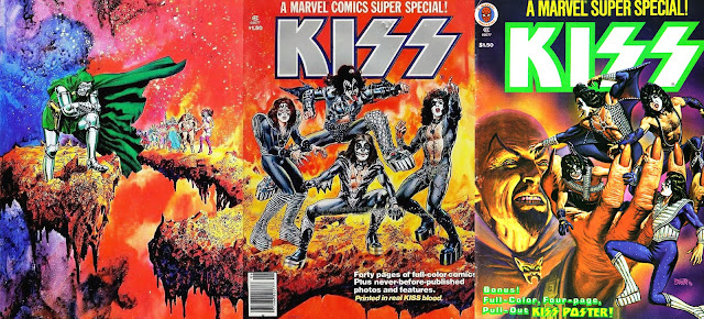 Riviste Marvel anni 70 Marvel Super Special KISS
