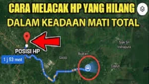 cara melacak hp yang hilang