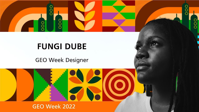Fungi Dube shares the inspiration behind the designs for GEO Week 2022 event currently being held in Ghana