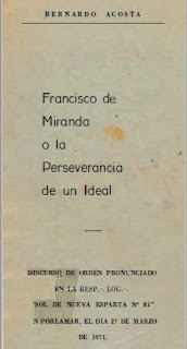 Bernardo Acosta - Francisco de Miranda o La Perseverancia de Un Ideal