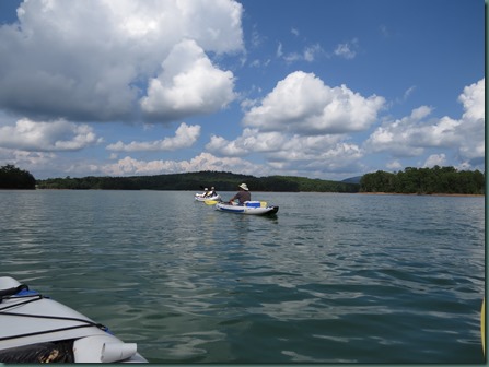 Kayaking Lake Nottely