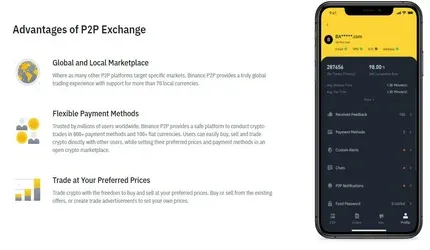 سحب الأرباح عبر خدمة P2P Binance