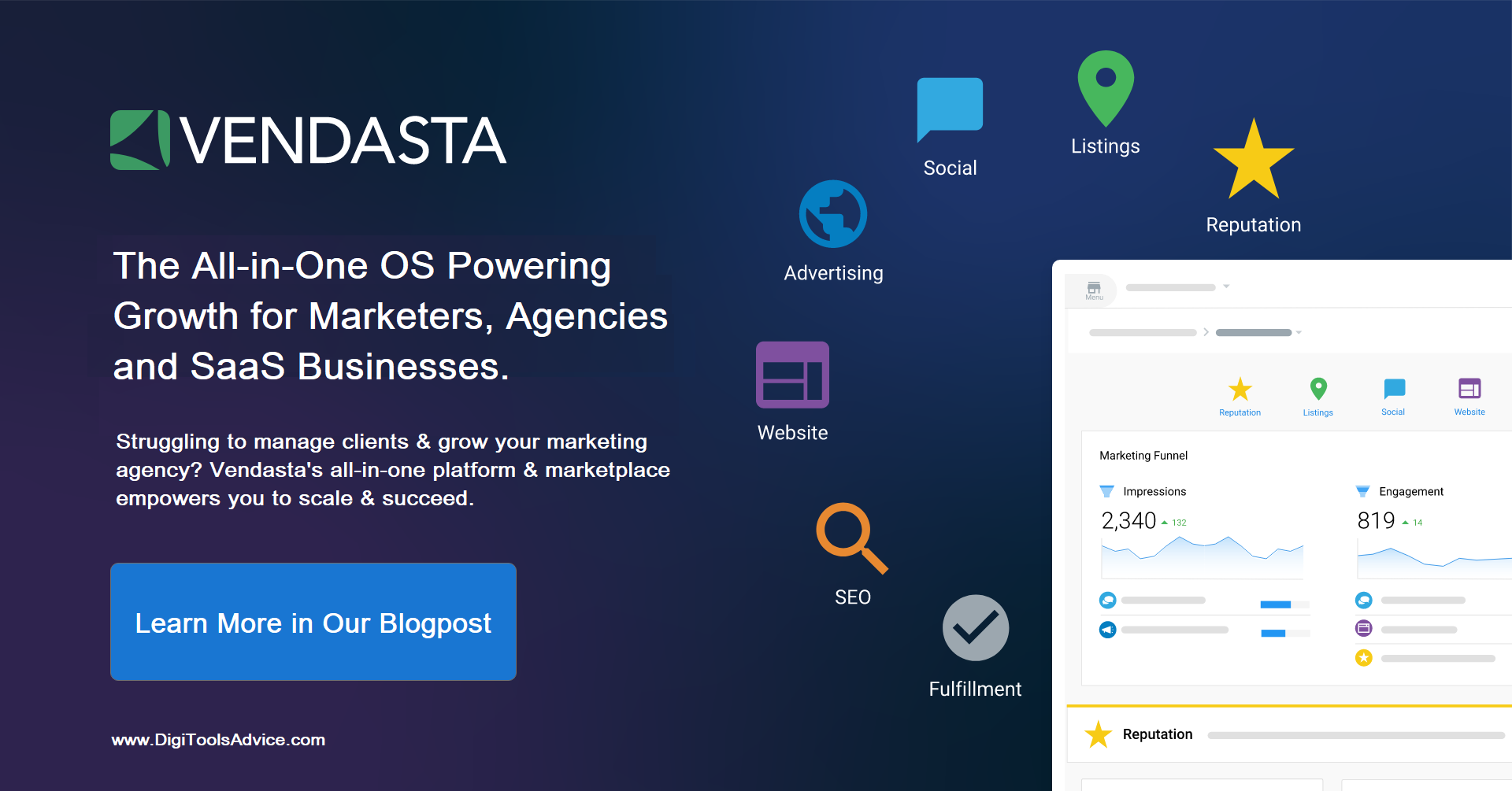Vendasta: The All-in-One OS Powering Growth for Marketers, Agencies, and SaaS Businesses.