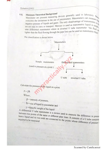 Hydraulics lab manual answers