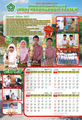 Kalender 2013, Desain Kalender 2013 Desain Kalender, Desain Kalender 4 Bulanan, Kalender 4 Bulan, Kalender 3 Lembar, Desain Kalender 3 Lembar, Desain kalender MAN Karanganom klaten, Kalender MAN Karanganom, Kalender untuk sekolah, kalender sekolah, kalender promosi