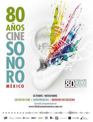 Cartel 80 años de Cine Sonoro en México