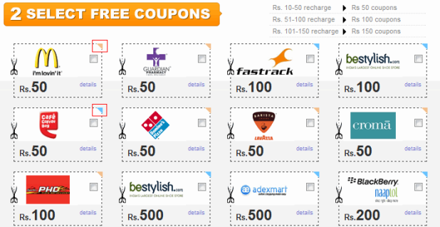 Free Mobile Recharge - Freecharge