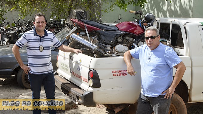 Moto roubada em Tianguá-CE é recuperada pela Polícia Civil e Guarda Municipal em Cocal