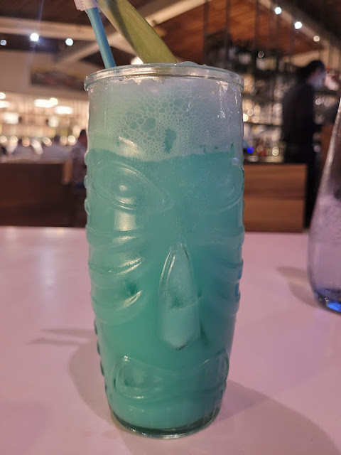 Rum tiki drink from Emeril's Coastal restaurant