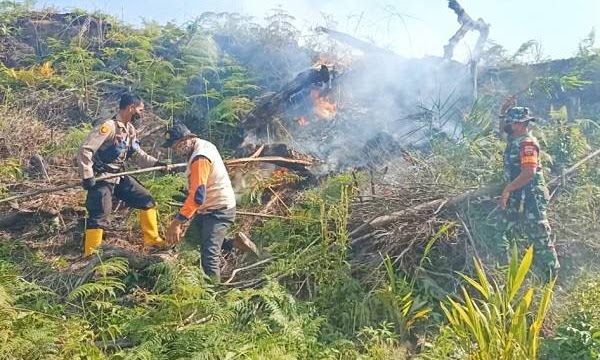 Karhutla di Desa Rambah Samo Rohul Semakin Meluas, Sudah 70 Hektare Lahan Terbakar