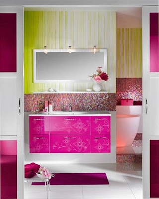 Girly Bathroom Furniture Design by Delpha