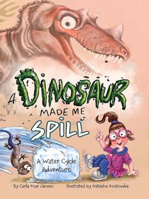 A Dinosaur Made Me Spill: A Water Cycle Adventure children's picture book!