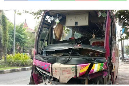 Kronologi tabrakan bus Tiara mas vs truk tronton di jalan raya Ki Ageng gribig, kota Malang