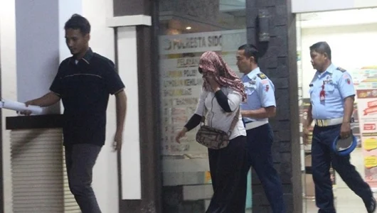 Perempuan Diduga Istri Anggota Lanud Muljono Surabaya Diperiksa Polisi