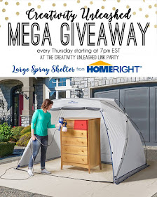Enter to win an awesome HomeRight Large Spray Shelter at MyLove2Create
