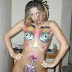 Extreme Woman Body Painting