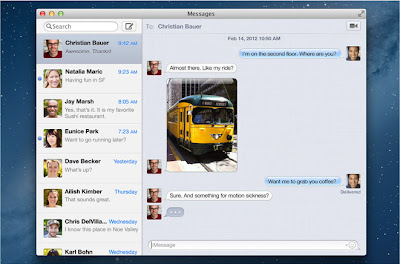 i-message in Mac