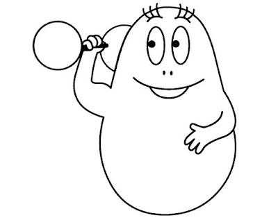 Barbapapa desenhos para colorir e imprimir