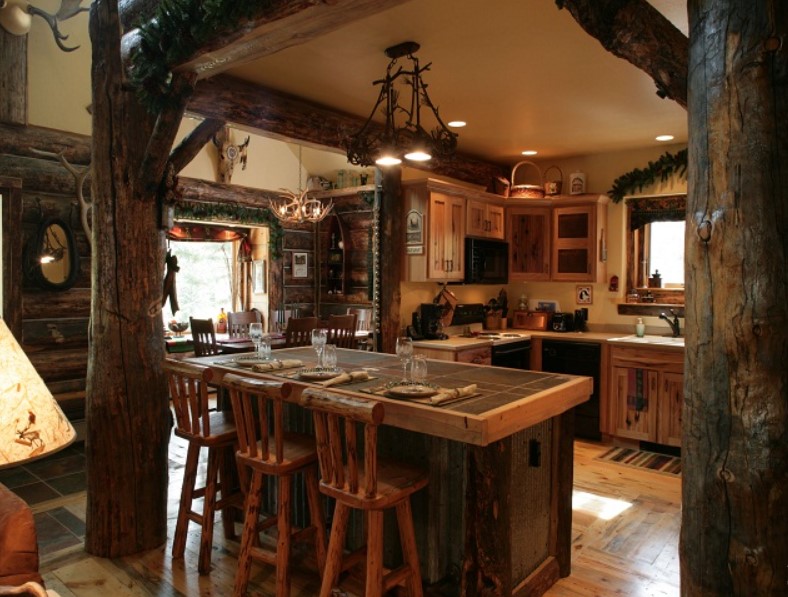 rustic minimalist kitchen design