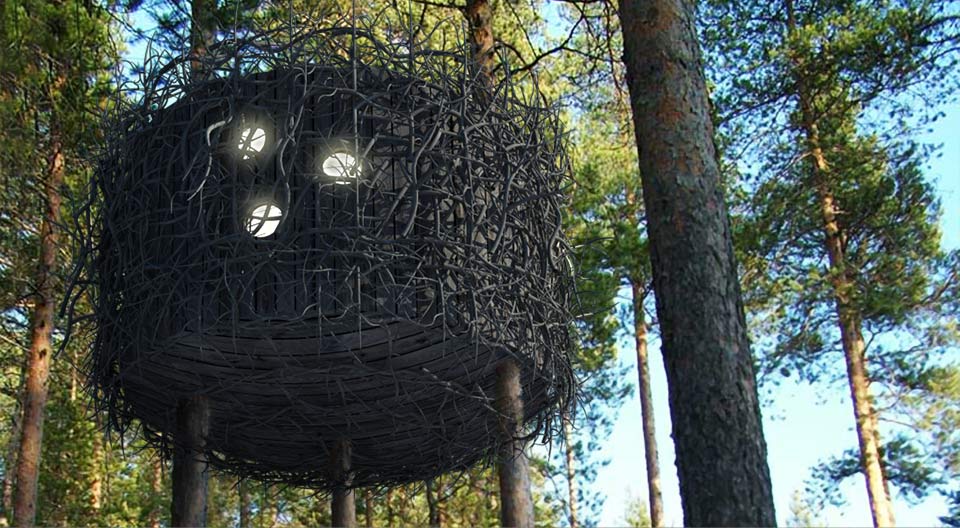 If It's Hip, It's Here (Archives): The Treehotel In Northern Sweden
