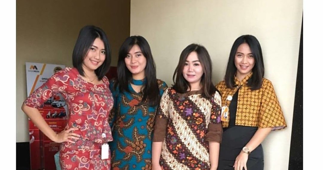 48 Model  Baju  Batik Atasan Wanita Terbaru  2019  Model  