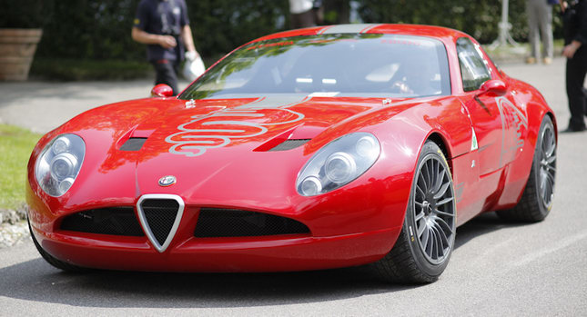 The Zagatopenned and developed Alfa Romeo TZ3 Corsa was finally revealed in