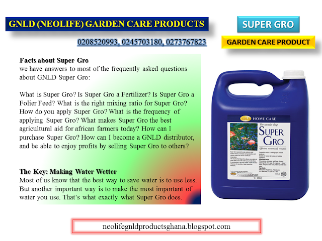 How to apply Super Gro Liquid Fertilizer