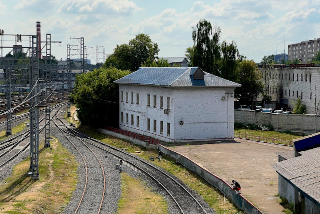 Мытищи, железнодорожная станция Мытищи, Станционная улица, здание начальника станции Мытищи