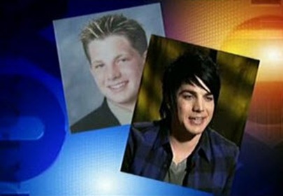Adam Lambert High School Picture