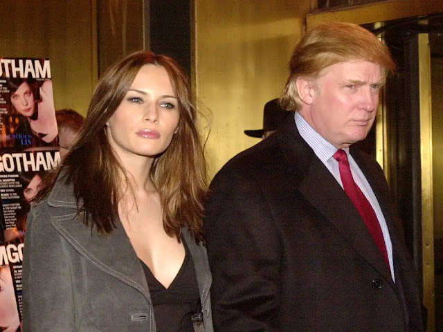 Explore the initial stages of Donald and Melania Trump's relationship during her modelling days