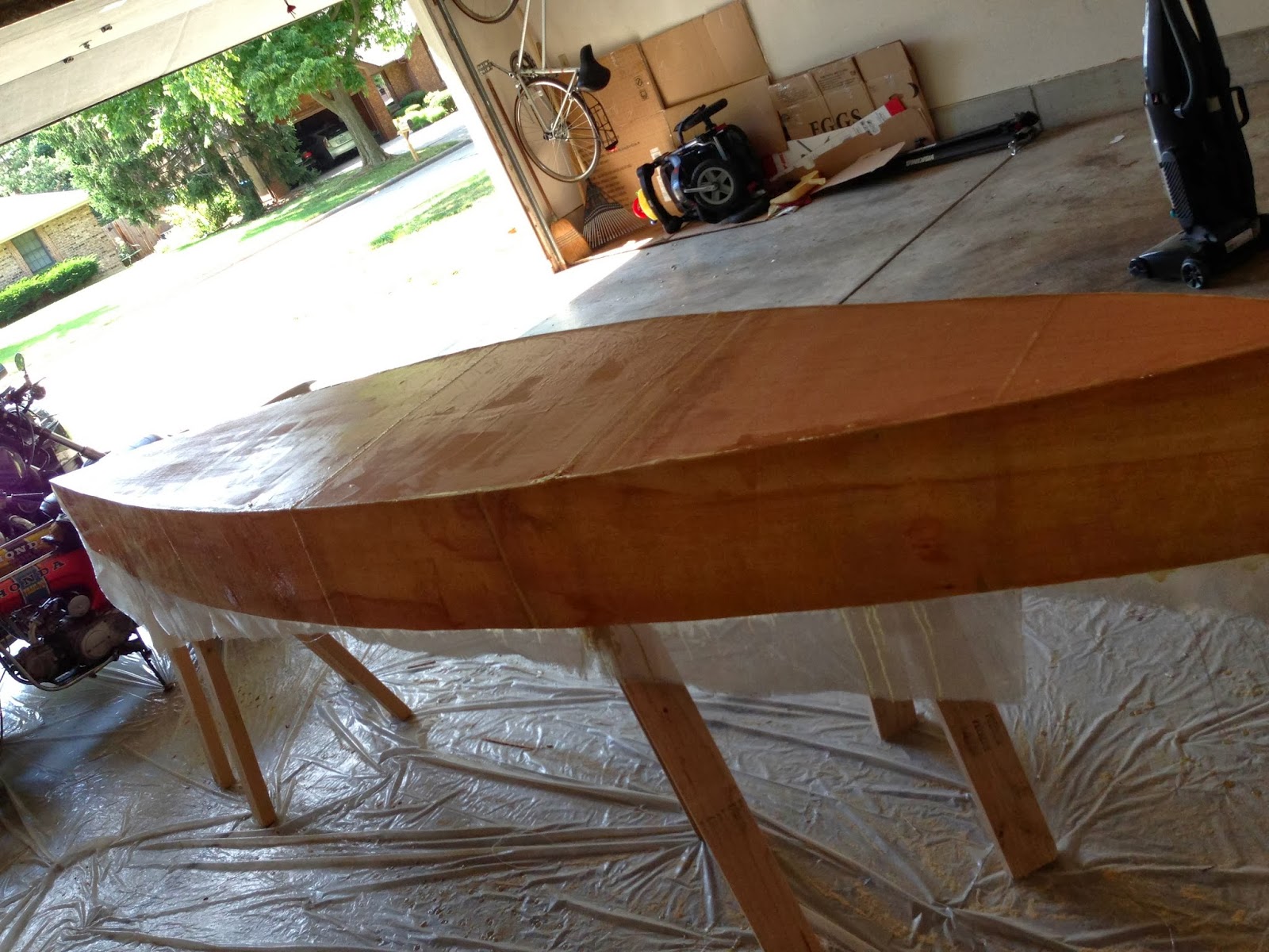 drew's projects: stitch and glue kayak