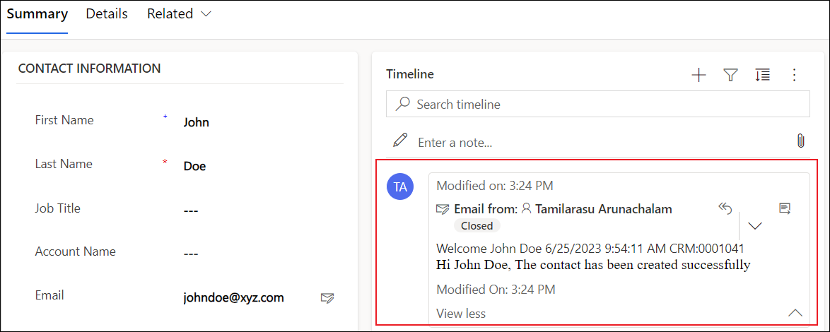 Send a Email in Dynamics 365 CRM using C# Plugins