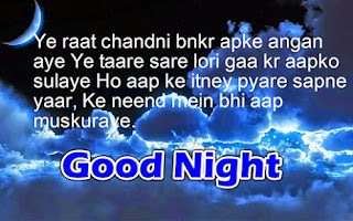 Good Night Shayari In Hindi For Girlfriend Boyfriend