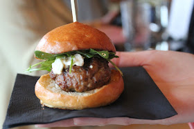 Grilled lamb slider at RumBa, Boston, Mass.