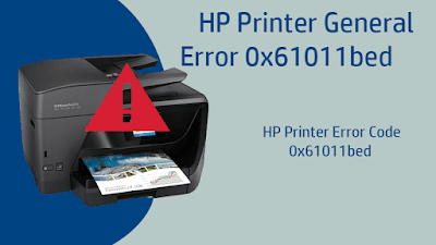 HP Printer Error 0x61011bed