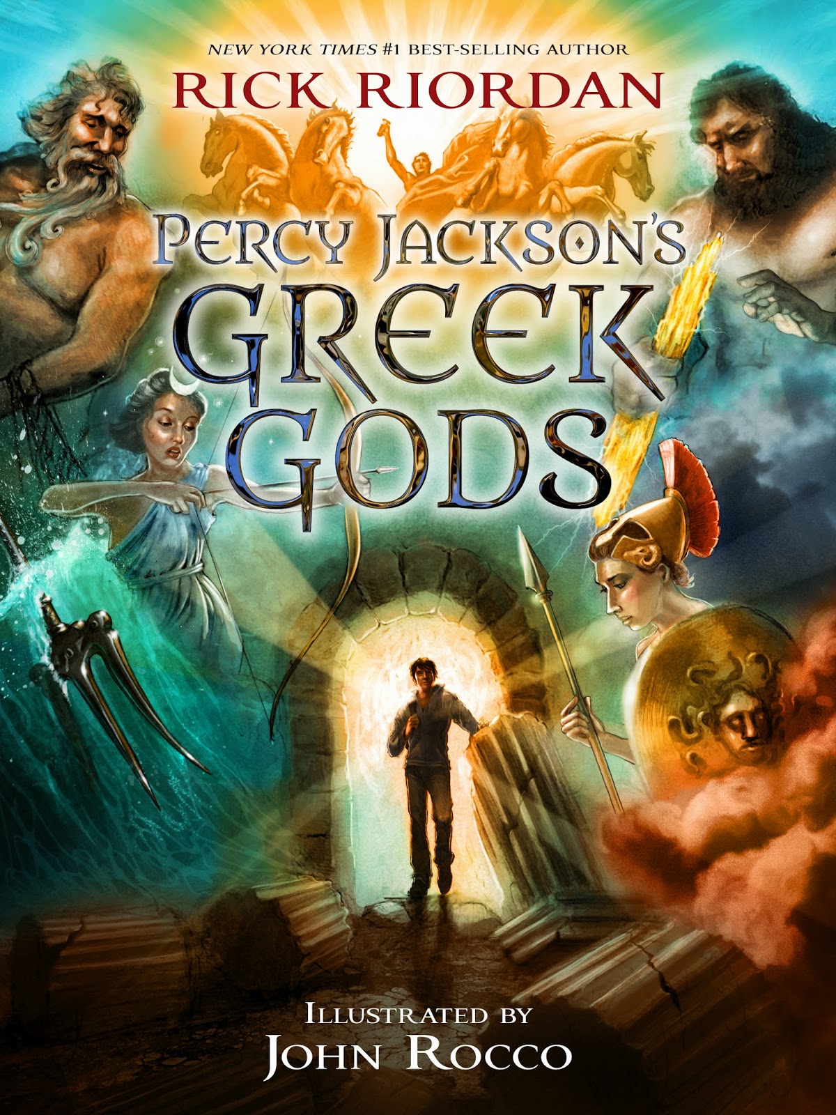 Siapa yang dapat memberitahu cerita awal mula tuhan Rick Riordan - Percy Jacksons - Greek Gods