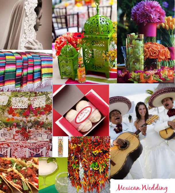  I just had to create an inspiration board for is the Mexican wedding