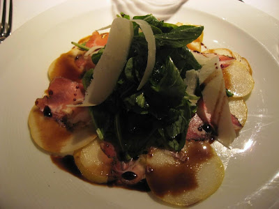 Baby Arugula Salad at Farallon