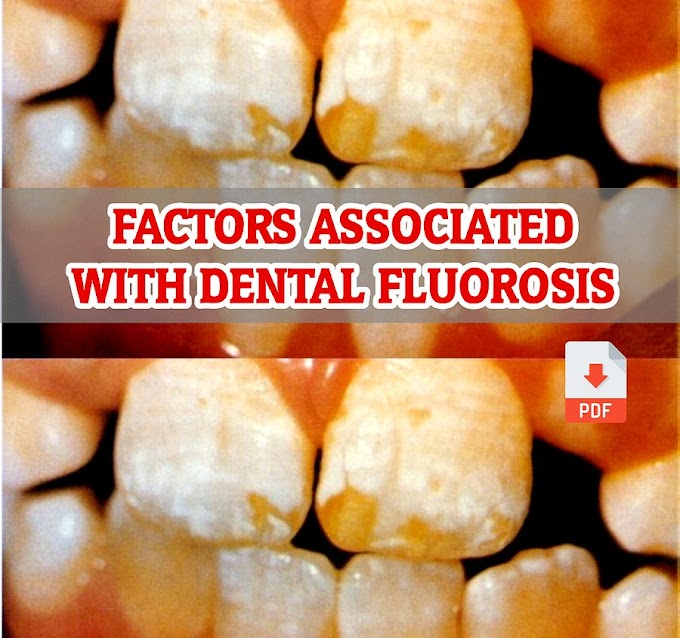 PDF: Factors associated with Dental Fluorosis