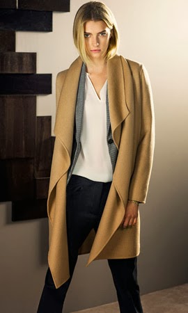 abrigo capa Massimo Dutti mujer otoño invierno 2013 2014