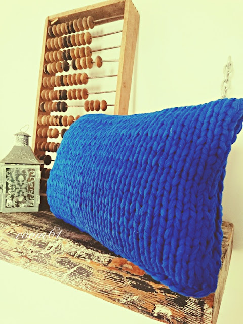 blue pillow