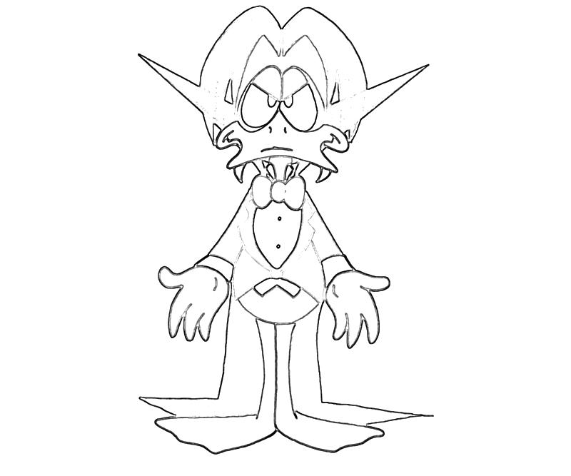 printable-count-duckula-head_coloring-pages