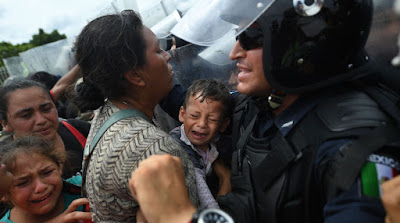 Migrantes. Foto: AFP