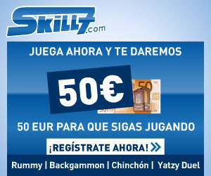 50 euros gratis para jugar a las cartas en Skill7