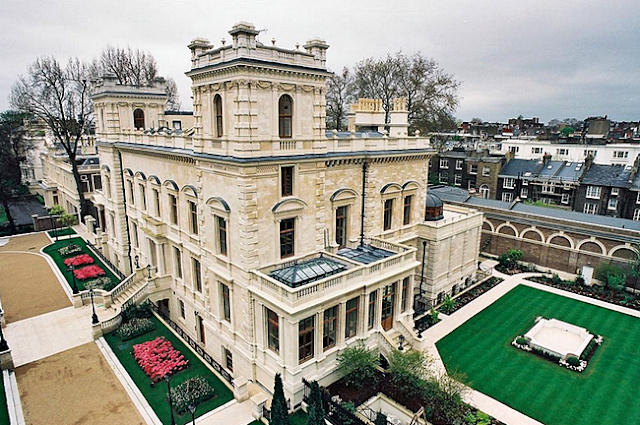 10 Rumah Termewah dan Termahal di Dunia - Kensington Palace Gardens, Billionaires Row London, Inggris