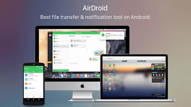 Transfer File Android Tanpa Kabel USB Dengan Aplikasi AirDroid